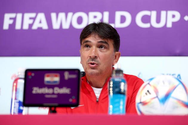 FIFA WM 2022, Nationalteam Kroatien, Pressekonferenz