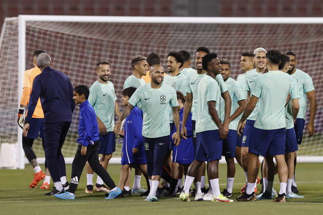 FIFA WM 2022, Nationalteam Brasilien, Training