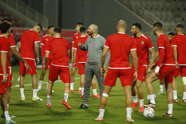 FIFA WM 2022, Nationalteam Marokko Training