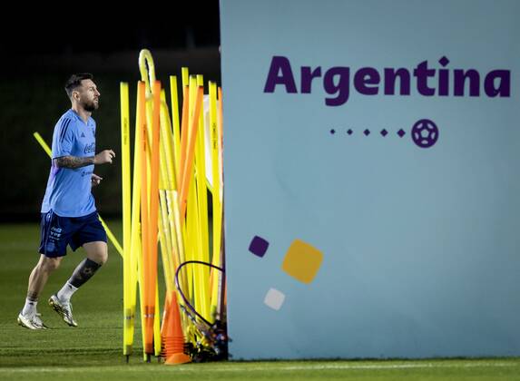 FIFA WM 2022, Nationalteam Argentinien Training