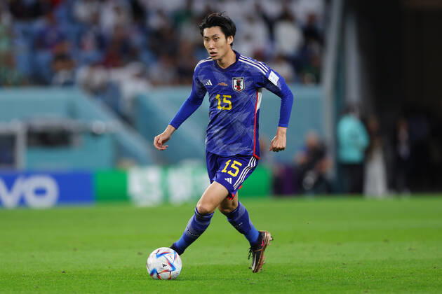 Daichi Kamada (JPN), DECEMBER 5, 2022 - Football Soccer : FIFA World Cup, WM, Weltmeisterschaft, Fussball Qatar 2022 round of 16 match between Japan - Croatia at Al Janoub Stadium in Al Wakrah, Qatar.  (205585838)