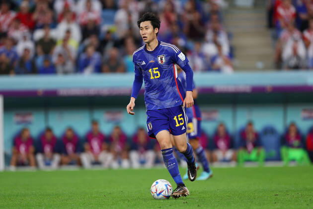 Daichi Kamada (JPN), DECEMBER 5, 2022 - Football Soccer : FIFA World Cup, WM, Weltmeisterschaft, Fussball Qatar 2022 round of 16 match between Japan - Croatia at Al Janoub Stadium in Al Wakrah, Qatar.  (205585993)