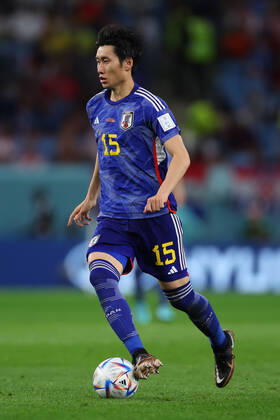 Daichi Kamada (JPN), DECEMBER 5, 2022 - Football Soccer : FIFA World Cup, WM, Weltmeisterschaft, Fussball Qatar 2022 round of 16 match between Japan - Croatia at Al Janoub Stadium in Al Wakrah, Qatar.  (205587093)