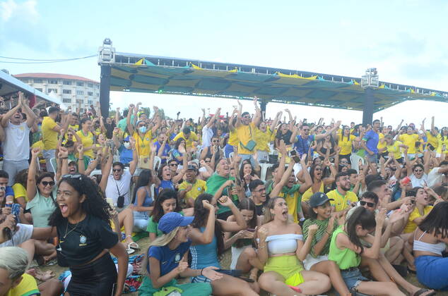 FIFA WM 2022, Brasilien - Südkorea, Public Viewing in Natal