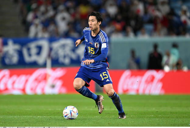 Daichi Kamada (JPN), DECEMBER 5, 2022 - Football Soccer : FIFA World Cup, WM, Weltmeisterschaft, Fussball Qatar 2022 round of 16 match between Japan and Croatia at Al Janoub Stadium in Al Wakrah, Qatar. Noxthirdxpartyxsales  (205655106)