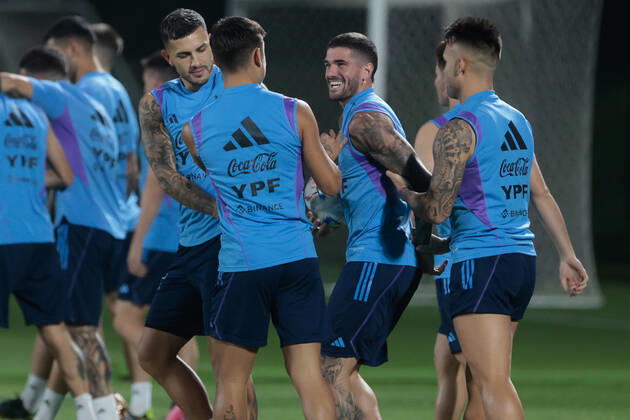 FIFA WM 2022, Nationalteam Argentinien, Training