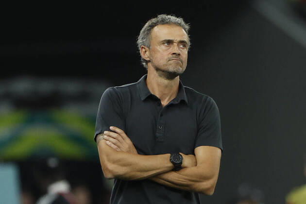 FIFA WM 2022, Nationalteam Spanien, Trainer Luis Enrique tritt zurück, Archivbilder 