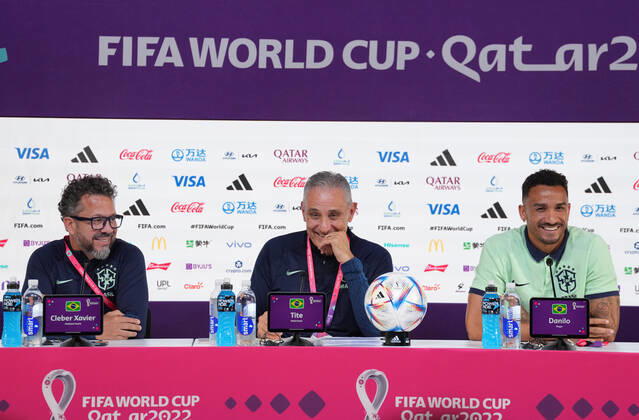 FIFA WM 2022, Nationalteam Brasilien, Pressekonferenz