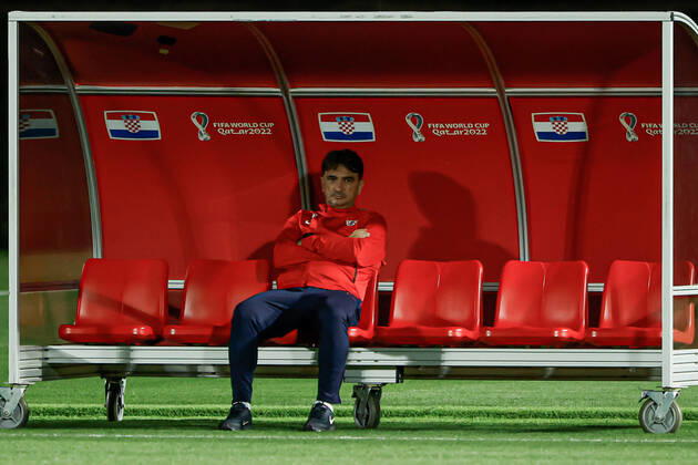 Croatia s head coach Zlatko Dalic leads a training session held in Doha, Qatar, 08 December 2022. Croatia will face Brazil in their FIFA World Cup, WM, Weltmeisterschaft, Fussball 2022 quarter final soccer match on 09 December. Croatia s training session !ACHTUNG: NUR REDAKTIONELLE NUTZUNG!  Copyright: xJuanJoxMartinx EVE2029 20221208-f09165d08c7d6bb626e6734c9104a0cd51bb1b7a