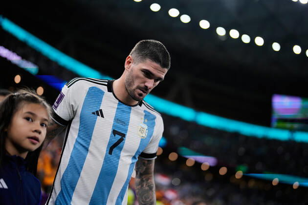 Rodrigo De Paul (ARG), DECEMBER 9, 2022 - Football Soccer : FIFA World Cup, WM, Weltmeisterschaft, Fussball Qatar 2022 quarter-final match between Netherland 2(3-4)2 Argentina at Lusail Stadium in Lusail, Qatar. (205981553)