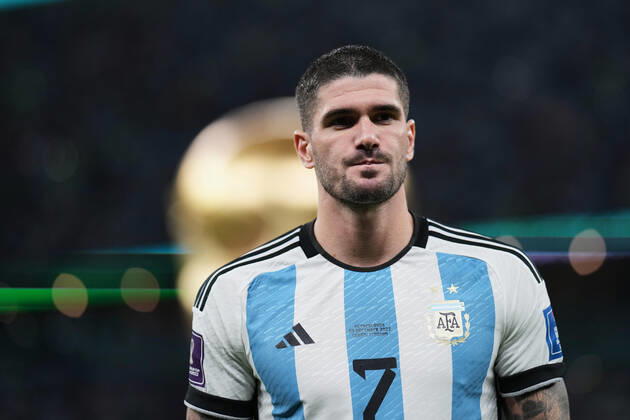 Rodrigo De Paul (ARG), DECEMBER 9, 2022 - Football Soccer : FIFA World Cup, WM, Weltmeisterschaft, Fussball Qatar 2022 quarter-final match between Netherland 2(3-4)2 Argentina at Lusail Stadium in Lusail, Qatar. (205981564)