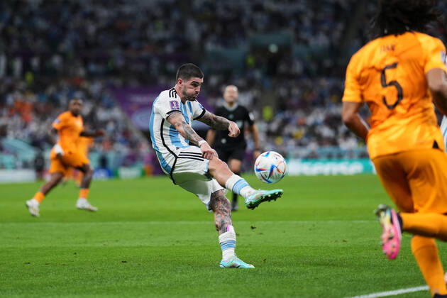 Rodrigo De Paul (ARG), DECEMBER 9, 2022 - Football Soccer : FIFA World Cup, WM, Weltmeisterschaft, Fussball Qatar 2022 quarter-final match between Netherland 2(3-4)2 Argentina at Lusail Stadium in Lusail, Qatar. (205981807)