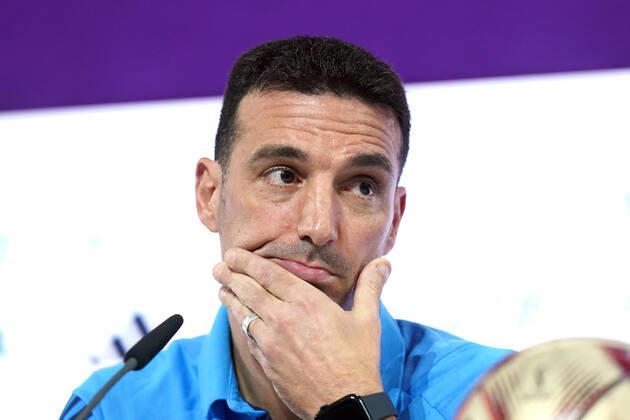 FIFA WM 2022, Argentinien, Pressekonferenz