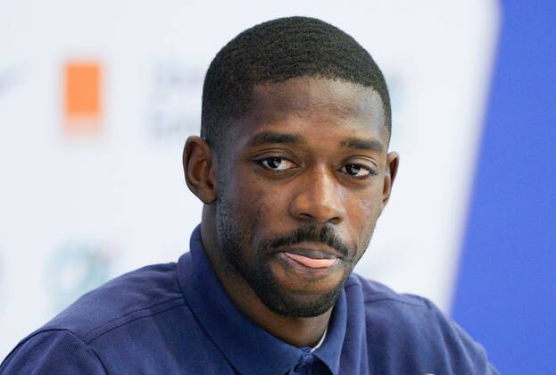 Mandatory Credit: Photo by Dave Shopland Shutterstock (13670207q) Ousmane Dembele of France press conference, PK, Pressekonferenz France Training & Press Conference, FIFA World Cup, WM, Weltmeisterschaft, Fussball 2022, Football, Al Sadd SC Stadium, Al Rayyan, Qatar - 16 Dec 2022 Editorial Use Only France Training & Press Conference, FIFA World Cup 2022, Football, Al Sadd SC Stadium, Al Rayyan, Qatar - 16 Dec 2022 Editorial Use Only Copyright: xDavexShopland Shutterstockx 13670207q