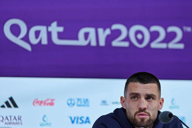 FIFA WM 2022, Nationalteam Kroatien, Pressekonferenz