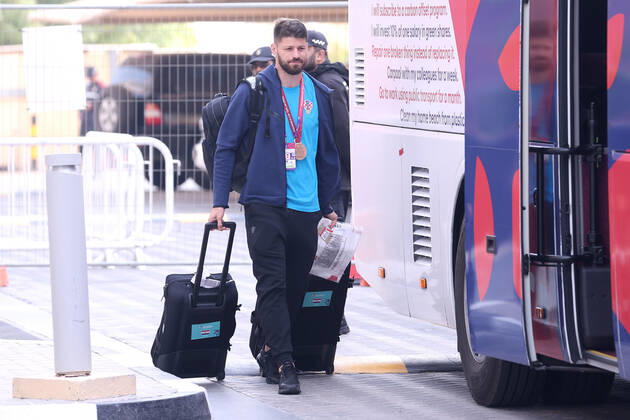 FIFA WM 2022, Nationalteam Kroatien Abreise aus Katar