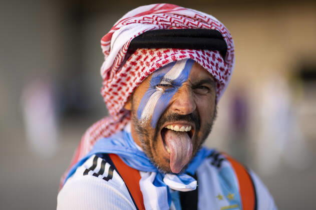 FIFA WM 2022, Finale, Argentinien - Frankreich, Eindrücke vor dem Spiel