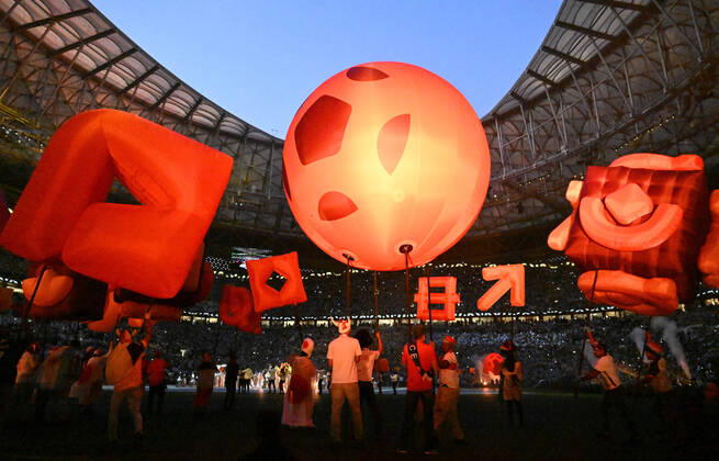 Football, men, 2022 23 season, Qatar World Cup, final, Argentina France at Lusail Iconic Stadium in Lusail, closing ceremony, 18 12 2022, Copyright: xMatthiasxKochx