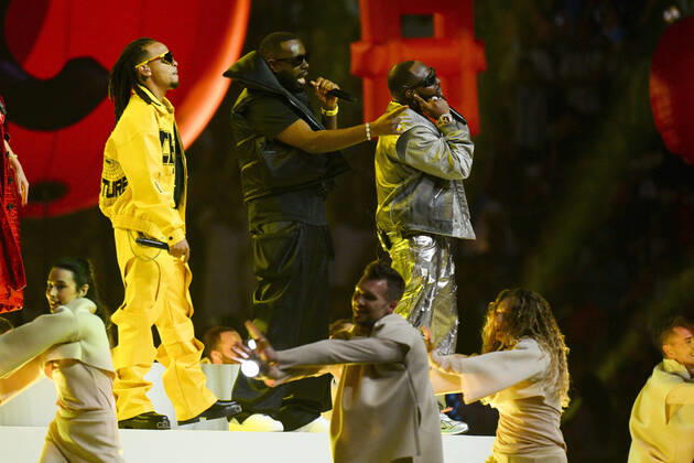Ceremonie de Cloture - Maitre Gims FOOTBALL : Argentine vs france - Finale - Coupe du Monde Qatar 2022 - 18 12 2022 JBAutissier Panoramic
