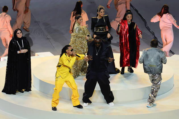 Closing ceremony performance during the Final of the FIFA World Cup, WM, Weltmeisterschaft, Fussball Qatar 2022 between Argentina and France at Lusail Stadium, Lusail, Qatar on 18 December 2022. Copyright: xPeterxDovganx 35040015
