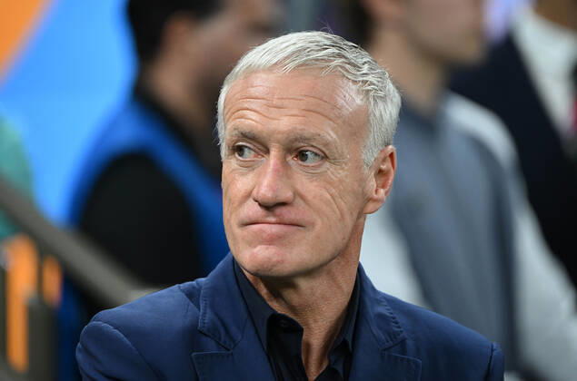 Football, men, 2022 23 season, World Cup in Qatar, final, Argentina France at Lusail Iconic Stadium in Lusail, coach Didier Deschamps France , 18 12 2022, Copyright: xMatthiasxKochx