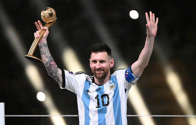 FIFA WM 2022, Lionel Messi erhält den Goldenen Ball