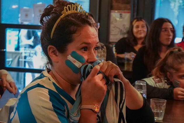 FIFA WM 2022, Finale, Argentinien - Frankreich, Public Viewing in Nizza