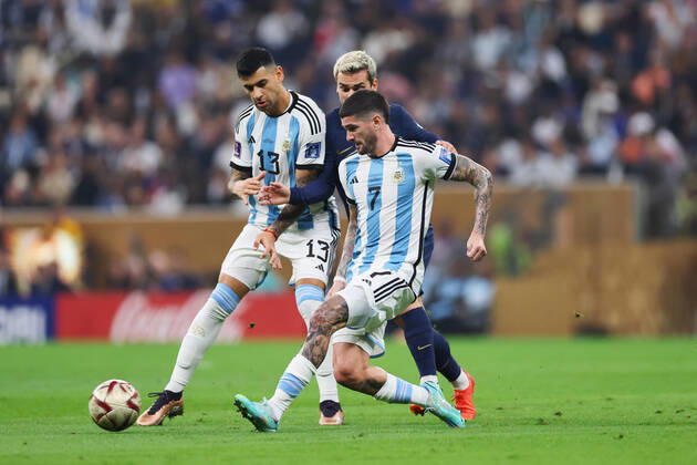 Rodrigo De Paul (ARG), DECEMBER 18, 2022 - Football Soccer : FIFA World Cup, WM, Weltmeisterschaft, Fussball Qatar 2022 final match between Argentina 3(4-2)3 France at Lusail Stadium in Lusail, Qatar. Noxthirdxpartyxsales (206637747)