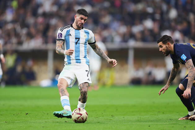 Rodrigo De Paul (ARG), DECEMBER 18, 2022 - Football Soccer : FIFA World Cup, WM, Weltmeisterschaft, Fussball Qatar 2022 final match between Argentina 3(4-2)3 France at Lusail Stadium in Lusail, Qatar. Noxthirdxpartyxsales (206637924)