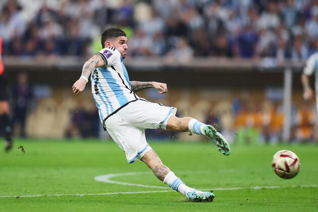 Rodrigo De Paul (ARG), DECEMBER 18, 2022 - Football Soccer : FIFA World Cup, WM, Weltmeisterschaft, Fussball Qatar 2022 final match between Argentina 3(4-2)3 France at Lusail Stadium in Lusail, Qatar. Noxthirdxpartyxsales (206638006)
