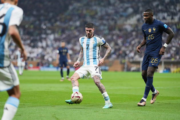 Rodrigo De Paul (ARG), DECEMBER 18, 2022 - Football Soccer : FIFA World Cup, WM, Weltmeisterschaft, Fussball Qatar 2022 final match between Argentina 3(4-2)3 France at Lusail Stadium in Lusail, Qatar. Noxthirdxpartyxsales (206638057)