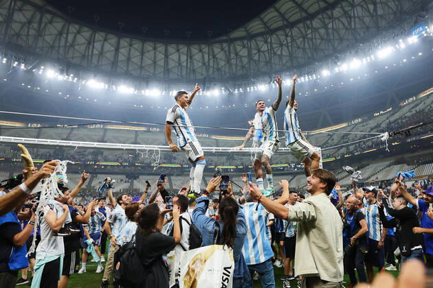 Rodrigo De Paul (ARG), DECEMBER 18, 2022 - Football Soccer : FIFA World Cup, WM, Weltmeisterschaft, Fussball Qatar 2022 award ceremony at Lusail Stadium in Lusail, Qatar. Noxthirdxpartyxsales (206638997)