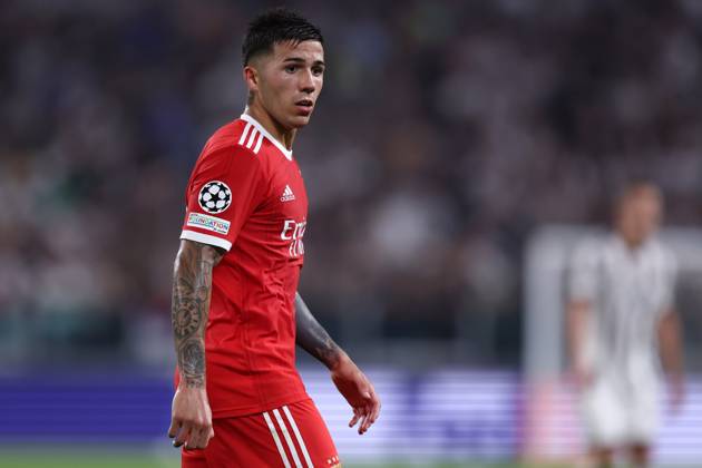 Enzo Fernandez of SL Benfica Torino Allianz Stadium Italy Copyright: xMarcoxCanonierox