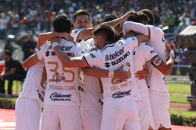 Juarez at Pumas Closing Tournament 2023 Of Mexican Football League January 8, 2023, Mexico City, Mexico: Pumas celebrate goal during the Pumas vs Juarez match of the closing tournament 2023 of the League MX at the University Olympic Stadium. on January 8, 2023 in Mexico City, Mexico. (Photo by Ismael Rosas Eyepix Group) Copyright: xIsmaelxRosas xEyepixxGroupx IR_10012023_86045