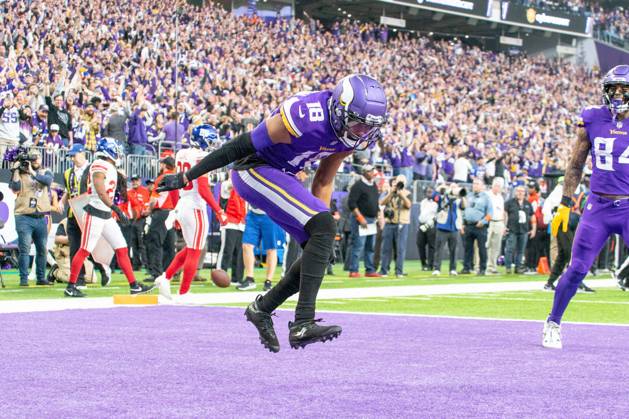 NFL, Justin Jefferson als Offensive Player of the Year 2022 ausgezeichnet, Archivbilder