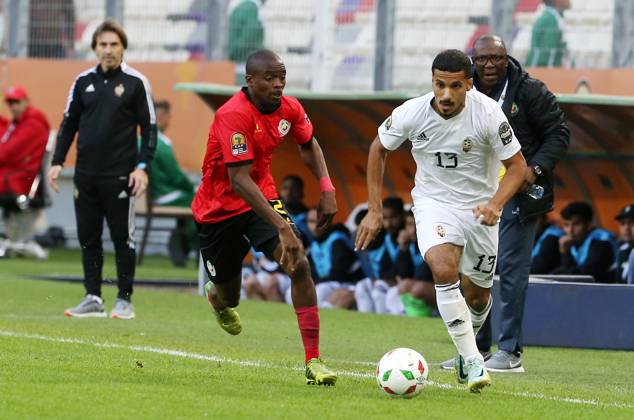 CHAN 2023 In Algeria Libya vs Mozambique, during the group A match of the 7th CHAN-2022 African Nations Championship (postponed to 2023), reserved for local players, at the Nelson Mandela stadium in Algiers, Algeria on January 17, 2023 Algiers Algeria  Copyright: xAPPx originalFilename:app-notitle230117_npsgH.jpg