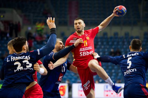 Handbal, WM, Frankreich - Montenegro