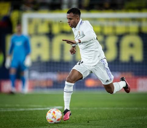 Villarreal vs Real Madrid Rodrygo (Real Madrid) in action during the game against Villarreal valid for Copa del Rey at the La Ceramica stadium, in Vila Real, today January 19, 2023. Copyright: xx NOG_7362