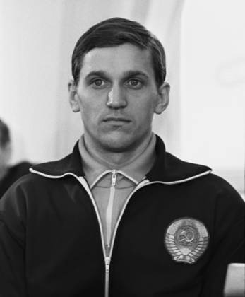 USSR. January, 1972. Silver medalist of the 1968 Winter Olympic Games, Olympische Spiele, Olympia, OS five times World Champion, member of the USSR National Biathlon Olympic Team Alexander Tikhonov. The exact date and location of the photograph is unknown. Oleg Galushko TASS  17342072
