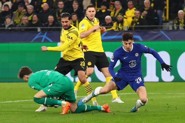 Football, CL, Borussia Dortmund - Chelsea FC