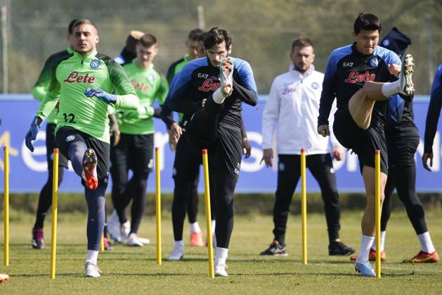 Football, CL, SSC Napoli, Training