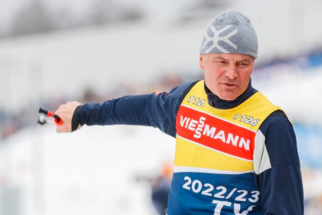 Sven Fischer former biathlete , 2 19 2023, Oberhof Germany , IBU World Championships Biathlon Oberhof 2023 xprx