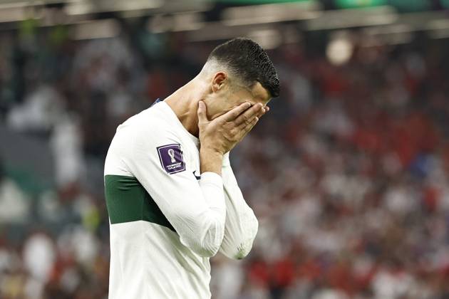 DOHA - Cristiano Ronaldo of Portugal during the FIFA World Cup, WM, Weltmeisterschaft, Fussball Qatar 2022 Group H match between South Korea and Portugal at Education City Stadium on December 2, 2022 in Doha, Qatar. AP Dutch Height MAURICE OF STONE FIFA World Cup Qatar 2022 2022 xVIxANPxSportx xMauricexvanxSteenxWKxIVx 463290532 originalFilename: 463290532