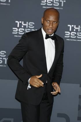 27 Fevrier 2023 : Paris, France : Didier Drogba arrivant la la soirÃ e des FIFA AWARDS THE BEST 2023 Ã la Salle Pleyel. (Henri Szwarc Starface) 289106 2023-02-27 Paris France  Copyright: xHenrixSwzarcx xStarfacex 0238010409st