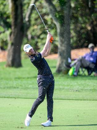 March 2, 2023: Thomas Detry hits from the fairway on 1 during the first round of the Arnold Palmer Invitational presented by Mastercard held at Arnold Palmer s Bay Hill Club & Lodge in Orlando, FL. Romeo T Guzman CSM. Orlando USA - ZUMAcg2_ 20230302_zaf_cg2_009 Copyright: xRomeoxGuzmanx