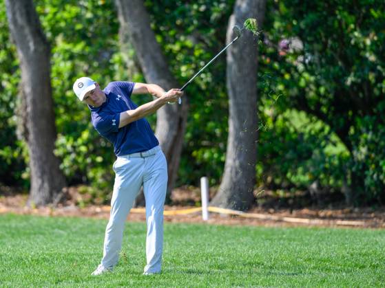 March 2, 2023: Jordan Spieth hits from the ruff on 1 during the first round of the Arnold Palmer Invitational presented by Mastercard held at Arnold Palmer s Bay Hill Club & Lodge in Orlando, FL. Romeo T Guzman CSM. Orlando USA - ZUMAcg2_ 20230302_zaf_cg2_020 Copyright: xRomeoxGuzmanx