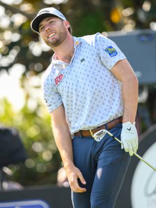 March 2, 2023: Sam Burns reacts to tee shot on 2 during the first round of the Arnold Palmer Invitational presented by Mastercard held at Arnold Palmer s Bay Hill Club & Lodge in Orlando, FL. Romeo T Guzman CSM. Orlando USA - ZUMAcg2_ 20230302_zaf_cg2_031 Copyright: xRomeoxGuzmanx