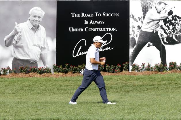 ORLANDO, FL - MARCH 03: PGA, Golf Herren golfer Kurt Kitayama walks the 10th hole during the second round of the Arnold Palmer Invitational on March 3, 2023 at Arnold Palmer s Bay Hill Club and Lodge in Orlando, Florida. (Photo by Brian Spurlock Icon Sportswire) GOLF: MAR 03 PGA - Arnold Palmer Invitational presented by Mastercard Icon23030305