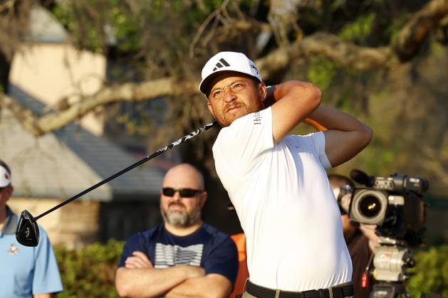 ORLANDO, FL - MARCH 03: PGA, Golf Herren golfer Xander Schauffele hits his tee shot on the 11th hole during the second round of the Arnold Palmer Invitational on March 3, 2023 at Arnold Palmer s Bay Hill Club and Lodge in Orlando, Florida. (Photo by Brian Spurlock Icon Sportswire) GOLF: MAR 03 PGA - Arnold Palmer Invitational presented by Mastercard Icon23030388