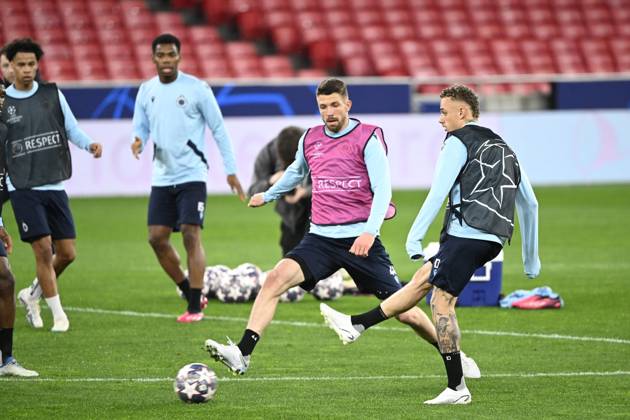 Football, CL, FC Brugge, Training